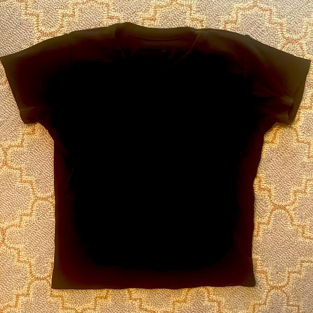 Daily Drills Ribbed Baby Tee - Black